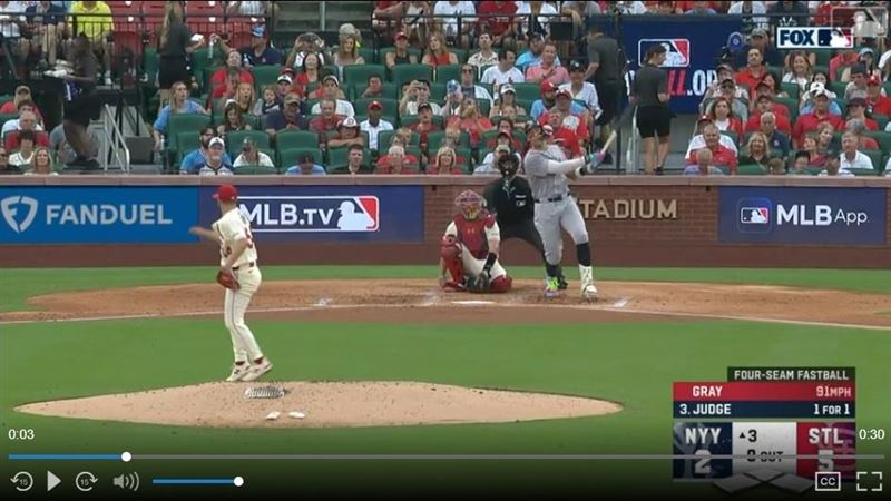 賈吉（Aaron Judge）炸裂本季第39轟。（圖／翻攝自MLB官網）