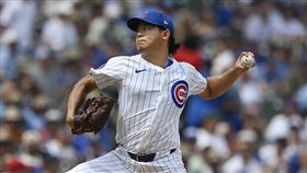 今永昇太17日登板投滿7局僅失1分。（圖／美聯社／達志影像）