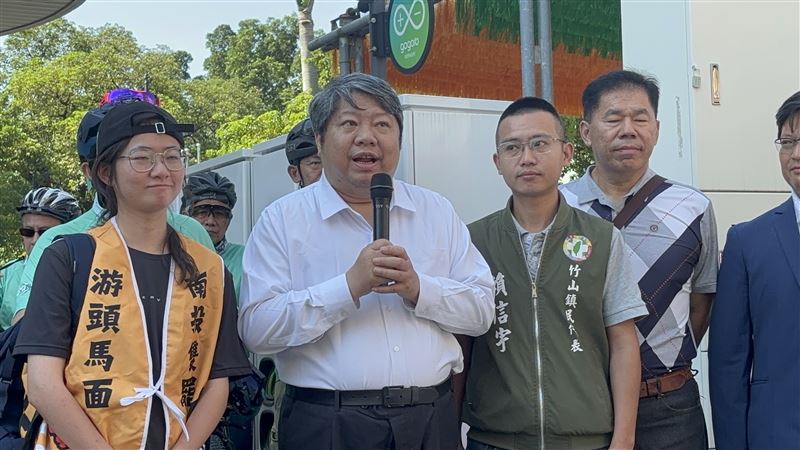 罷免南投選出的國民黨立委游顥「去游除垢」罷免團隊與「經濟民主連合」今（17）日，發起大型車掃行動。（圖／罷團提供）