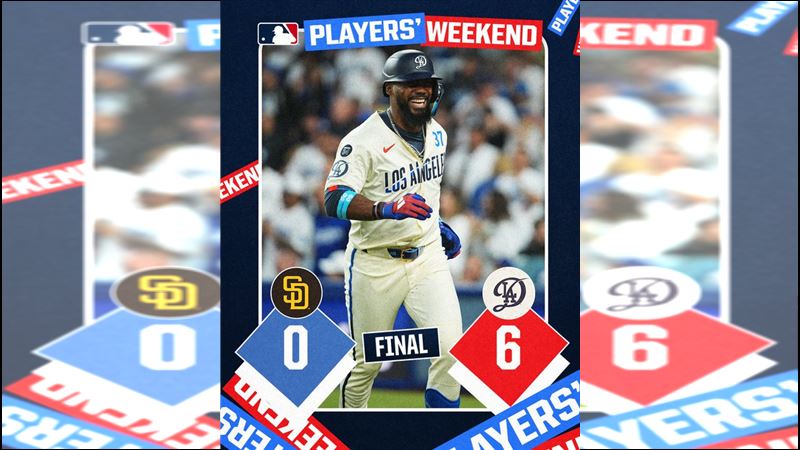 道奇17日以6：0完封教士。（圖／翻攝自MLB X）