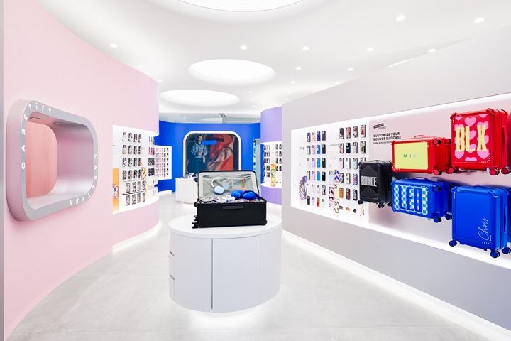 CASETiFY遠東Garden City門市店內展出多款近期話題不斷的聯名系列