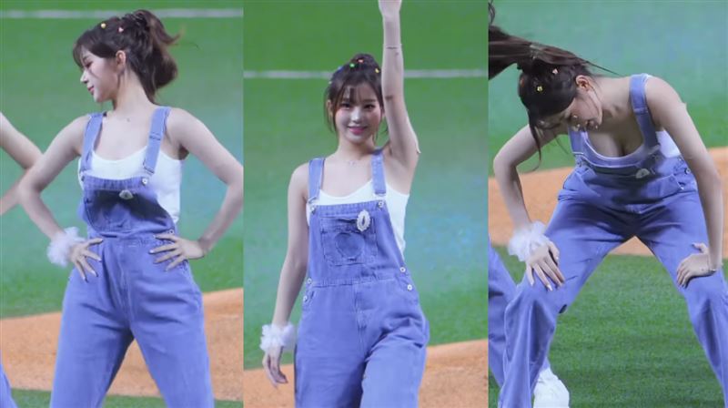 李珠珢嗨跳BLACKPINK 〈JUMP〉。（圖／翻攝自IG）