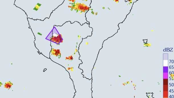 新/9縣市大雨特報 大雷雨開炸2地