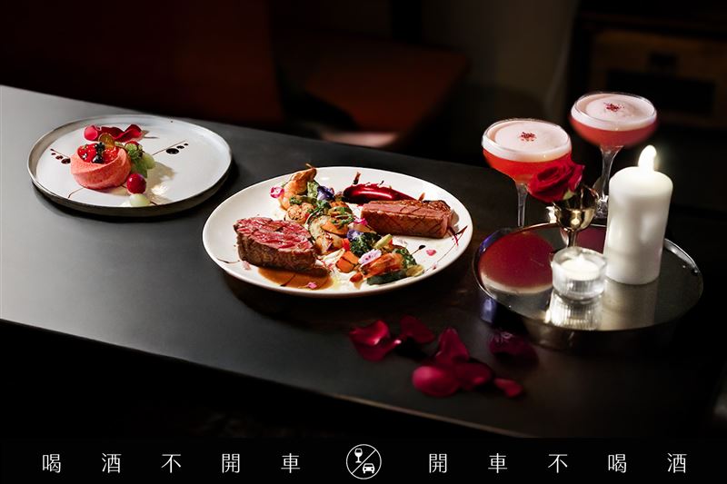高雄英迪格酒店Pier No.1結合在地法式甜點品牌Raw Stone推出七夕情人節套餐。（圖／品牌業者提供）