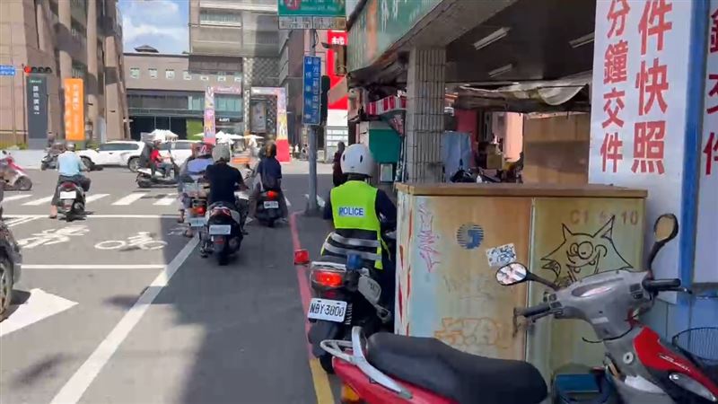 警方表示，不定時巡邏希望能嚇阻詐騙集團。（圖／翻攝畫面）