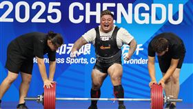 台灣好手楊森以總分108.9分海放眾人、快意摘金。（圖／中華奧會提供） 