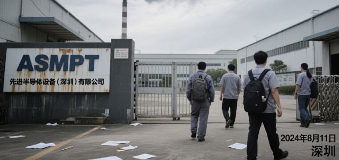 ASMPT關閉深圳工廠，預估有上千名員工將失業。（圖／翻攝自微博）