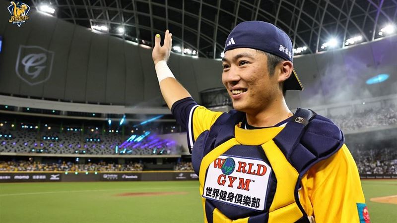 中信兄弟捕手陳統恩。（圖／翻攝自中信兄弟臉書）