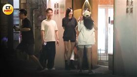 直擊林志穎妻嗑鍋露美腿　續攤30分趕回家