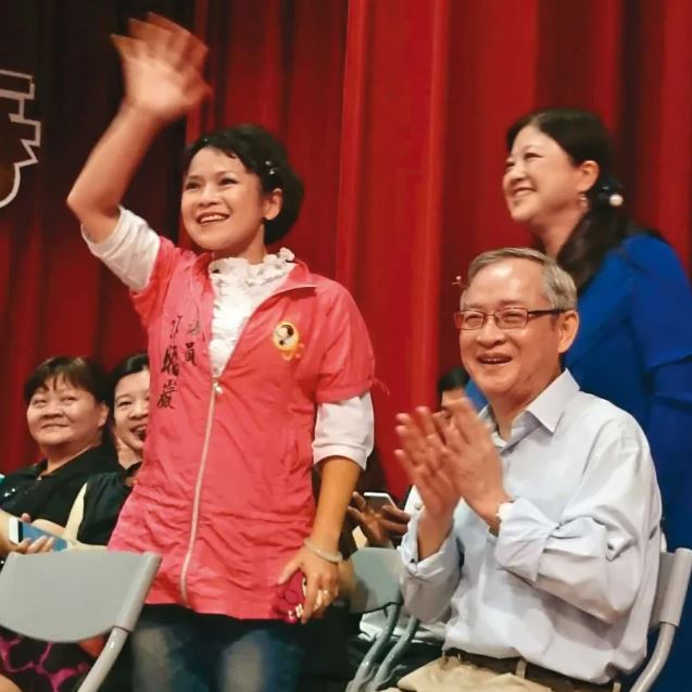 國民黨議員郭昭巖深耕中正萬華區多年，與同選區的前立委林郁方關係非常好。（翻攝郭昭巖臉書）