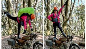 桃園市山岳協會,義消大隊,南投,南投縣,義消,山友,貼文,嚮導,山難,壯舉,詹雅筑 圖片描述。（圖／翻攝自當事人臉書）