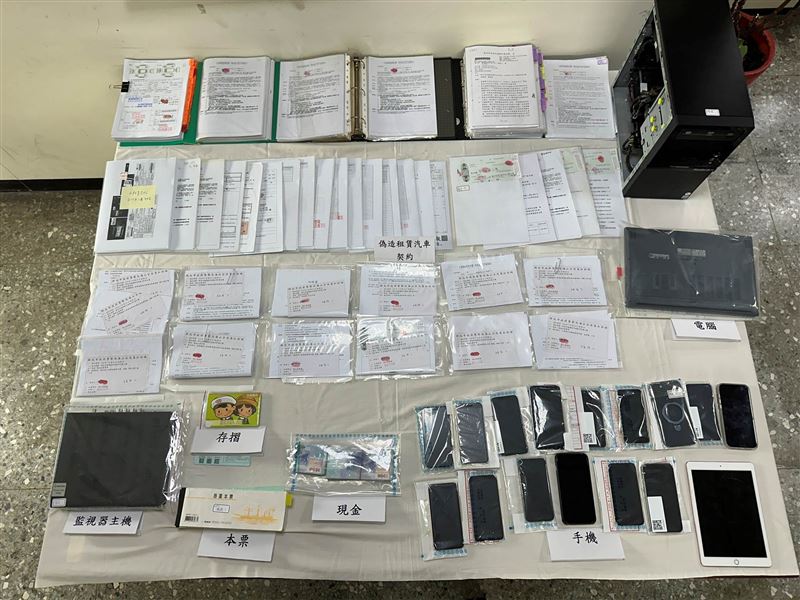 多名被害人向高公局申訴，未開車上高速公路卻收到罰單跟通行費，國道警方查出來源為新北市板橋一家汽車租賃公司。(圖／國道公路警察局提供)