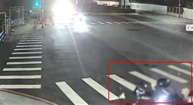 車禍現場情形。（圖／翻攝畫面）