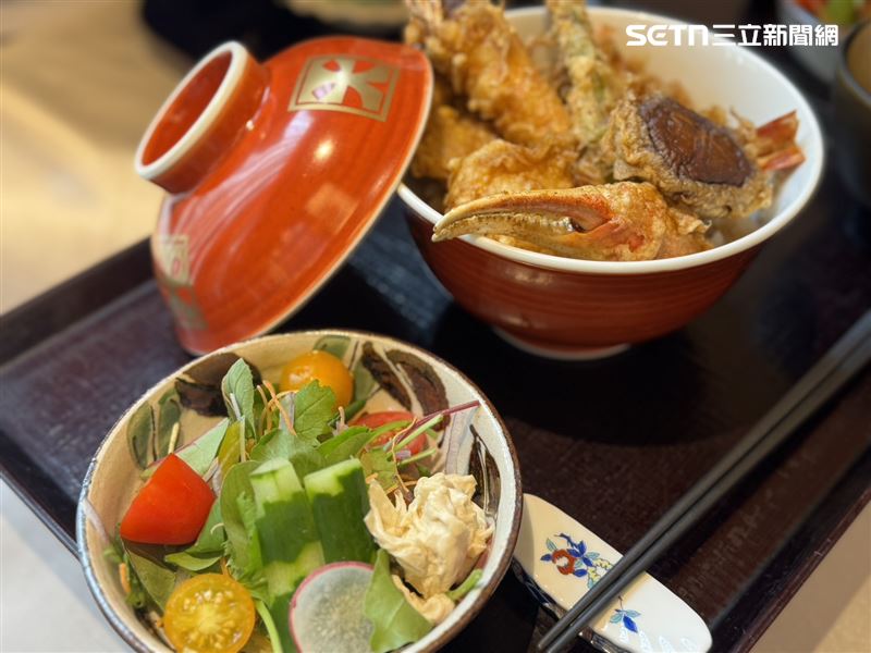 銀座天國天丼。（圖／記者柯美儀攝影）