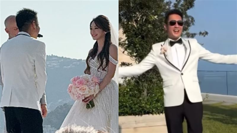 林千又海外舉辦婚禮 博士尪高清正臉曝光