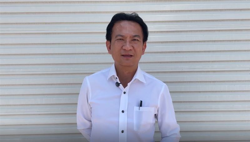 林俊憲回應藍白反罷免影片中沒有侯友宜一事。（圖／林俊憲提供）