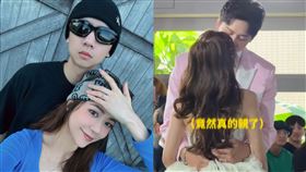 金陽、Bibi。（圖／翻攝自Bibi、許凱皓IG）