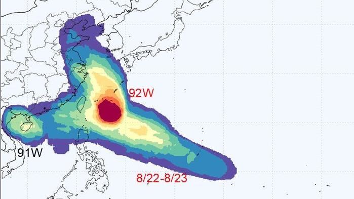 玲玲最快今成颱！預測路徑、降雨熱區曝光