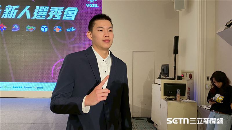 SBL新軍基隆市選秀狀元余祥平。（圖／記者張沛嘉攝影）