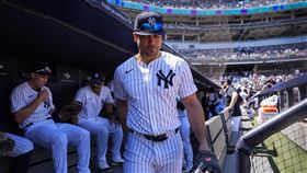 史坦頓（Giancarlo Stanton）和紅雀交手3連戰都沒有先發。（圖／美聯社／達志影像）