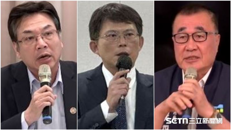 劉和然、黃國昌、李四川若選新北市長民調出爐。（圖／資料照）