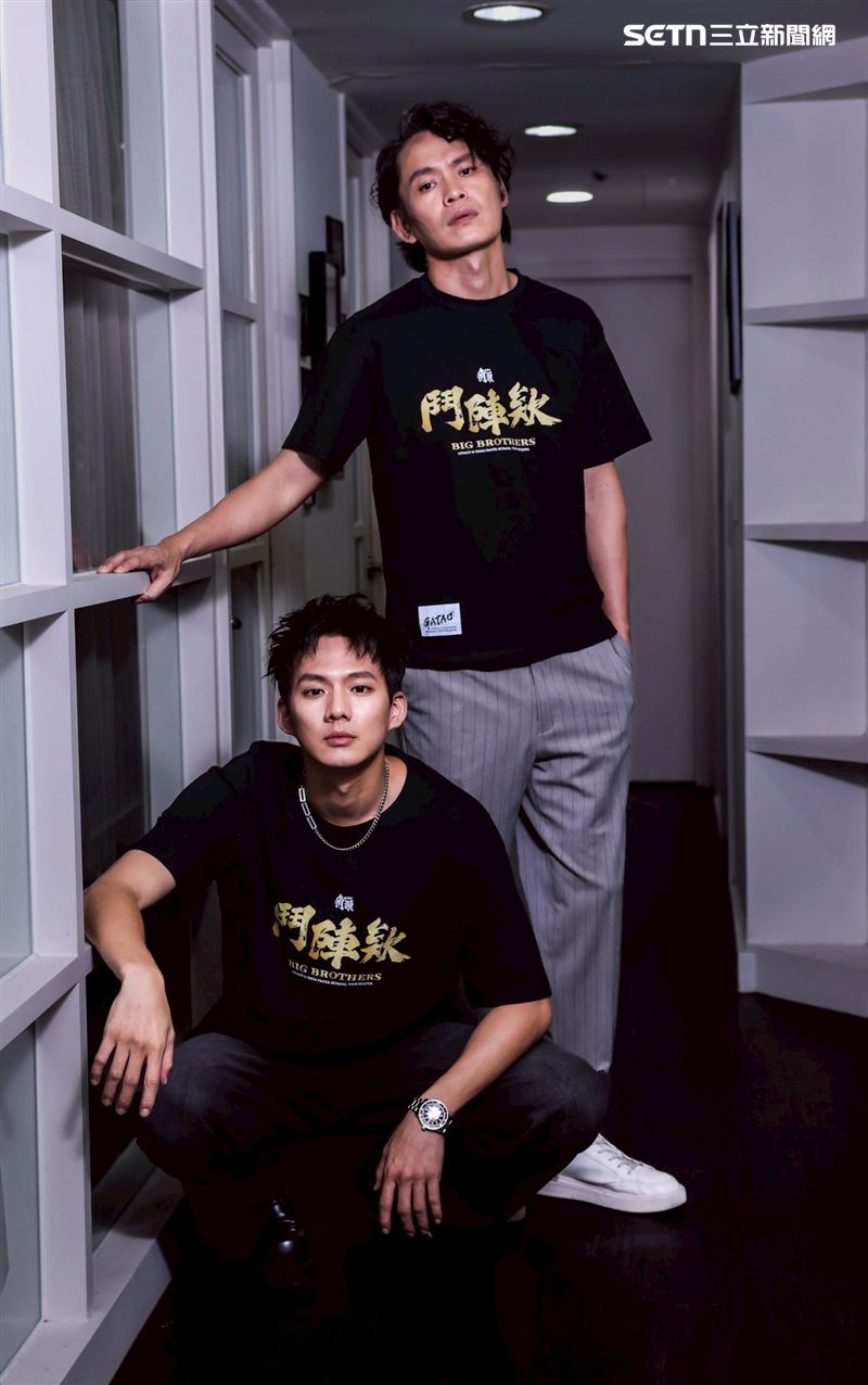 黃鐙輝、吳念軒分別飾演「瑪莎」、「Billy」。（圖／記者鄭孟晃攝影）