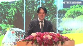 賴清德主持「國防醫學大學揭牌典禮」。（圖／翻攝畫面）