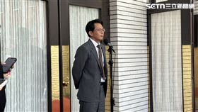 黃國昌立院議場前受訪(圖/記者詹宜庭攝影)