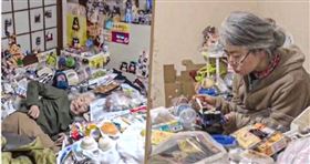 母女,豪宅,垃圾堆(圖/CTWANT)