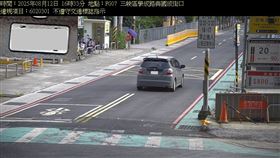 科技執法盲測宣導期被拍到的違規車輛。（圖／翻攝畫面）