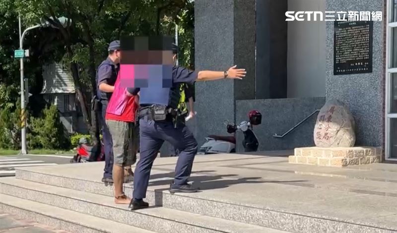 依殺人未遂罪嫌移送屏東地檢署偵辦。（圖／翻攝畫面）