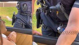 35歲美警執勤偷拍OnlyFans影片遭革職。（圖／翻攝自X平台）