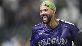 洛磯19日4：3再見道奇。（圖／美聯社／達志影像）