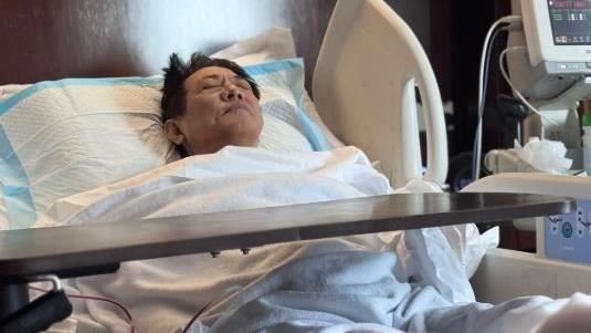 李連杰因腫瘤住院開刀。（圖／翻攝自李連杰抖音）