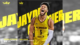 新北國王簽下新洋將傑登。（圖／新北國王球團提供） 