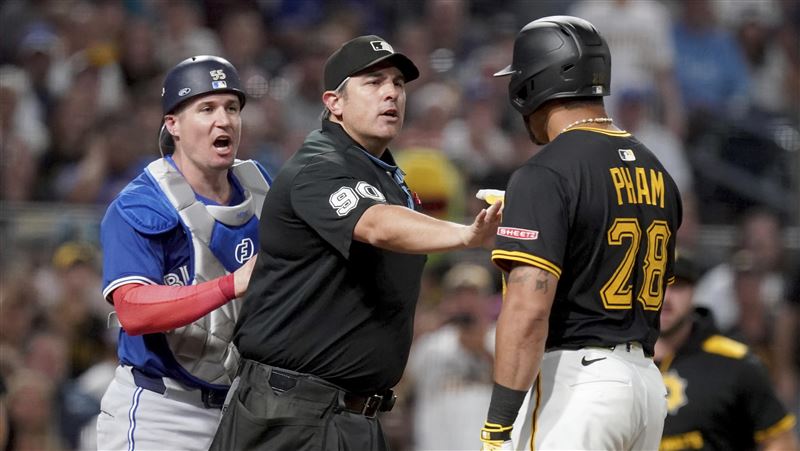 丟棒太大力？　四壞球保送竟變板凳清空