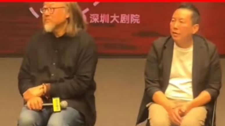 賴聲川與屈中恆在中國遭嗆。（圖／翻攝自微博）