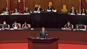 行政院長卓榮泰今（19）日應立法院邀請向國會報告114年度一般性補助款與原住民族地區基本維持費等相關事宜。（圖／翻攝卓榮泰臉書）