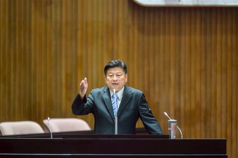傅崐萁說，請卓榮泰跳脫同溫層，才能聽到人民的聲音，若續任閣揆，籲卓榮泰修補中央與地方信賴關係。（圖／翻攝自傅崐萁臉書）