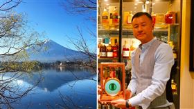 中國籍老闆郭亞川（右），為讓自家飯店景色更美，私自將鄰居的樹砍光。（圖／翻攝自kumonoue_fujihotel官網）