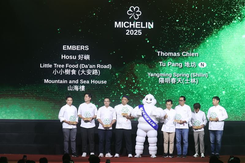 米其林綠星獲獎店家（圖／記者鄭孟晃攝影）