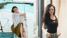 陳喬恩（右）是霍建華舊愛，而林心如（左）則為霍建華妻子。（圖／翻攝自IG）