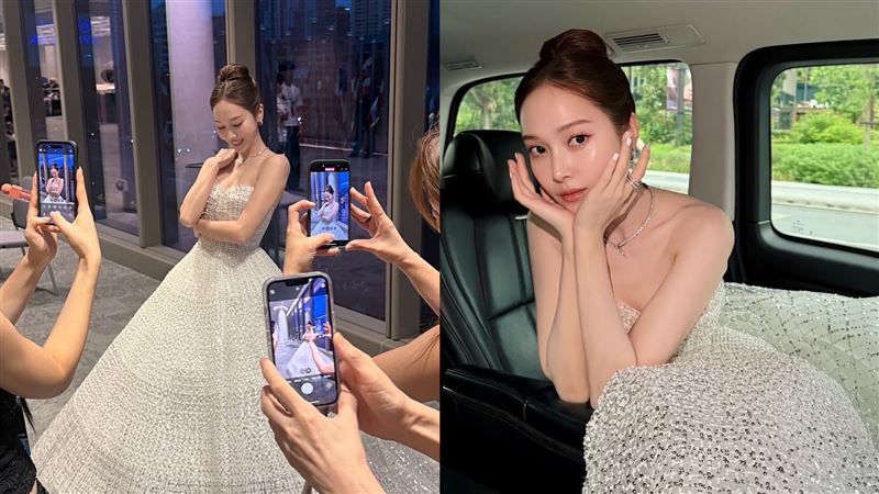 少女時代Jessica紅毯超辣　戰袍出自台灣