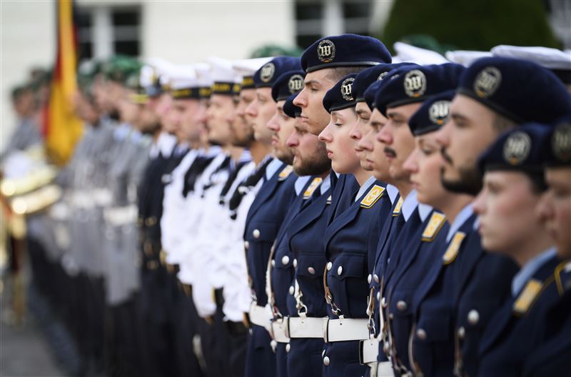 德國政府內部目前對兵役制度，還沒有普遍同意的共識。（圖／美聯社／達志影像）