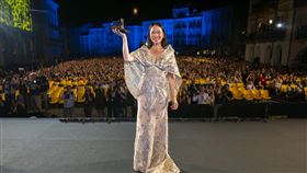 劉玉玲身兼女主角與監製，獲頒盧卡諾影展「職涯成就獎」。（圖／Locarno Film Festival提供）