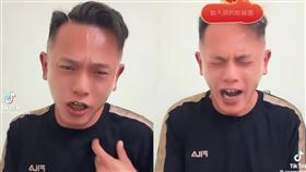 AJ哥氣炸反擊，指賓賓哥在我爸媽面前，說要讓他們的孩子死，黑道也沒有這麼垃圾。（圖／翻攝自AJ哥抖音）