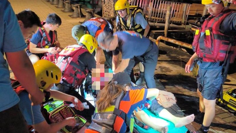 台南女子墜海OHCA！命危送醫搶救…未脫險