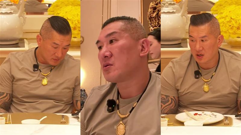 館長在直播中面露無奈。（圖／翻攝自館長惡名昭彰YouTube）