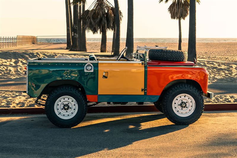 1958 年 Land Rover Series 2配備2.25升汽油引擎，1959年於英國出廠後即運往加拿大。（翻攝Stuff by Spot網站）