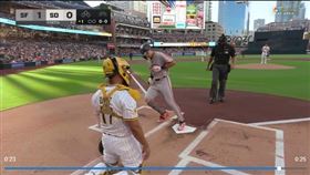 李政厚炸裂「首局首打席」全壘打。（圖／翻攝自MLB官網）